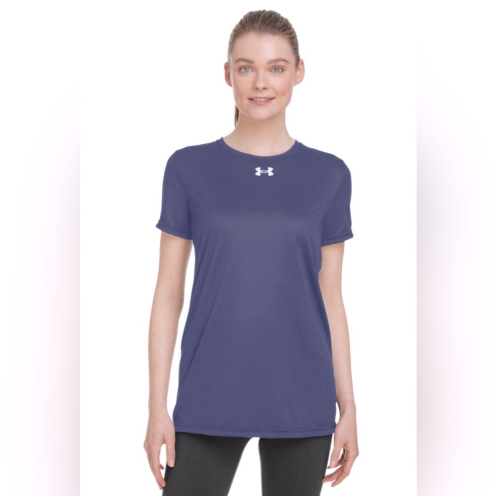 Under Armour Women's Blue dry-fit tech tee